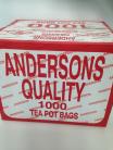 ANDERSONS CEYLON QUALITY TEA POT BAGS 1000