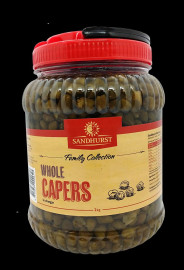 CAPERS WHOLE IN VINEGAR 2KG