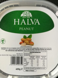 HALVA PEANUT FLAVOURED MATIS 400G