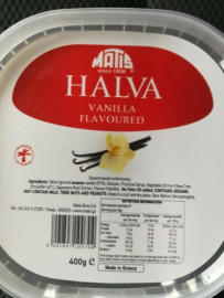 HALVA VANILLA FLAVOURED MATIS 400G