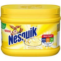 NESTLE NESQUIK BANANA FLAVOUR MILK ADDITIVE 300G