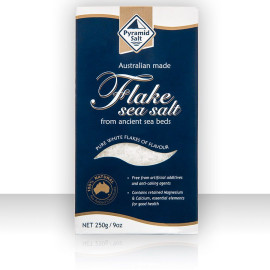 AUSTRALIAN PYRAMID SEA SALT FLAKES 250G 