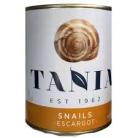 SNAILS ESCARGOTS IN BRINE 850G TIN TANIA