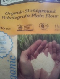 ORGANIC STONEGROUND WHOLEGRAIN FLOUR 1KG